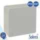 Caixa De Passagem Estanque Lisa 80x80x35mm Ip55 - Solera