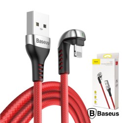 Cabo USB-A 2.0 Macho/Lightning 8P Gaming 2M Vermelho - BASEUS