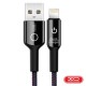 Cabo USB-A 2.0 Macho / Lightning 8P 3A 1M Preto - XO