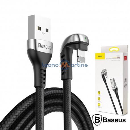 Cabo USB-A 2.0 Macho / Lightning 8P Gaming 2M Preto - Baseus