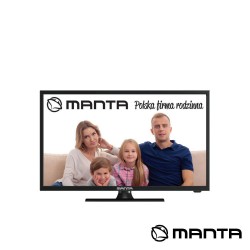TV LED 19" HD HDMI USB Colunas 2X3W 220V/12V - MANTA