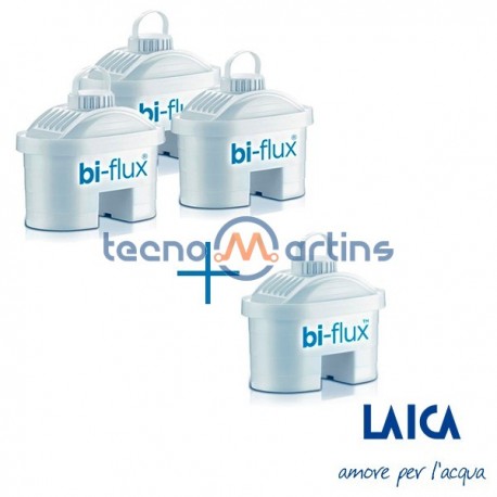 Kit 3+1 filtros biflux - LAICA
