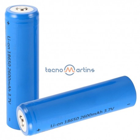 Bateria Lithium 18650 3.7V 2600MA Recarregável
