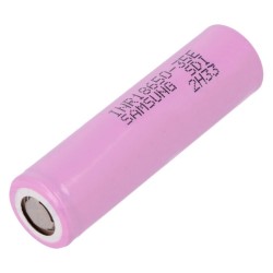 Bateria Lithium 18650 3.7V 3500MA 35E - SAMSUNG