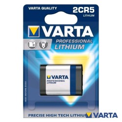 Pilha Lithium CR-P2 6V Blister - VARTA