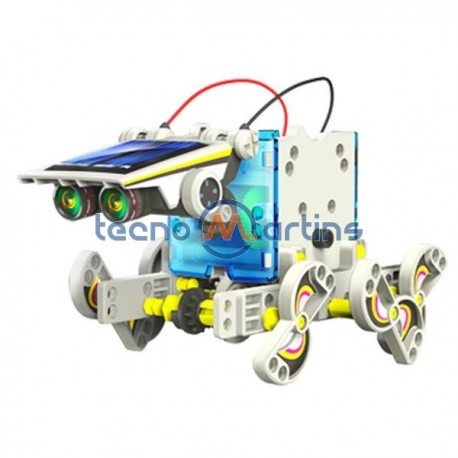 Kit Robô Solar Educativo 14 Em 1 - Velleman