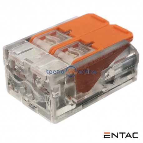 Ligador Rápido c/ Patilha 2 Condutores 0.2-4mm - ENTAC