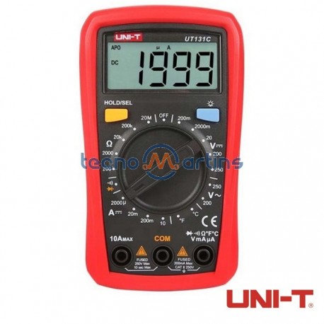 Multimetro Digital Ac-Dc True Rms 600v - Uni-T
