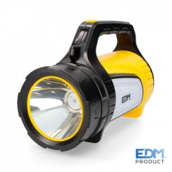 Lanterna Multifuncional Portátil Luz Principal + Lateral e Power Bank 350Lm - EDM