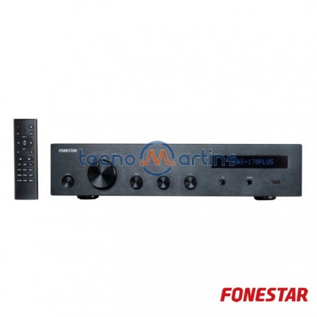 Amplificador Audio Hi-Fi Bluetooth/USB/MP3/FM - Fonestar