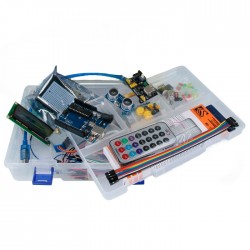 Kit de Desenvolvimento e Iniciação Eletrónica + Compatível Arduino UNO Rev3