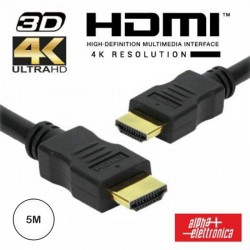 Cabo HDMI (HDTV) 4K M/M 1.5MT Preto