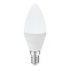 Lâmpada LED E14 C37 230V 8W 3000K (Branco Quente) 720lm - LED-POL ORO-E14-C37-TOTO-8W-WW