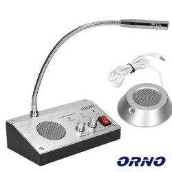 Intercomunicador C/ Microfone Bi-Direcional P/ Vidro