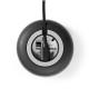 Estação Controlo Remoto IR universal Mini 360º (compatível c/ Tuya) - Nedis SmartLife WIFIRC10CBK