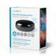 Estação Controlo Remoto IR universal Mini 360º (compatível c/ Tuya) - Nedis SmartLife WIFIRC10CBK
