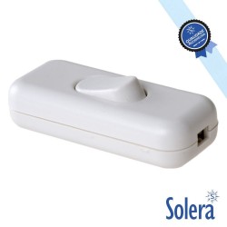 Interruptor de Passagem Bipolar 4A 250V - Branco - Solera
