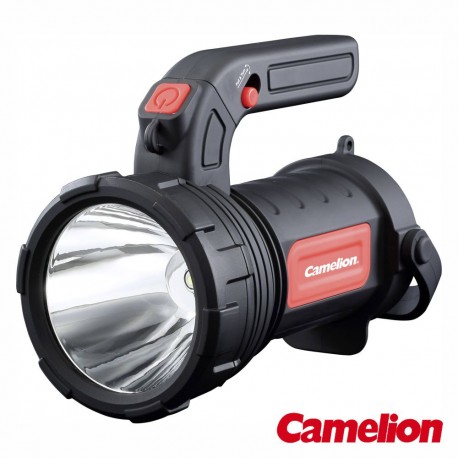 Lanterna LED 3w + LED COB 2 Cores 2em1 Punho Ajustável + Alça - Camelion