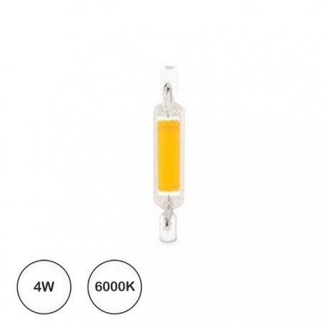 Lampada Led COB R7s 78mm 4w 6000k 450lm 300º - GSC