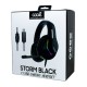 Auscultadores Gaming C/ Microfone USB 7.1 Storm Black - COOL