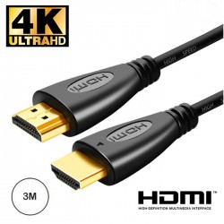 Cabo HDMI (HDTV) M/M 3mt 3D 4k Full HD 1080P/1080i - COOL