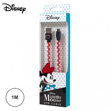 Cabo USB 2.0 "A" Macho / Micro USB "B" Macho 1mt Disney - COOL