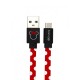 Cabo USB 2.0 "A" Macho / Micro USB "B" Macho 1mt Disney - COOL