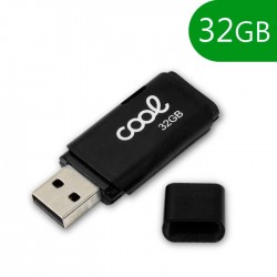 Pen USB 2.0 32GB Preto - COOL