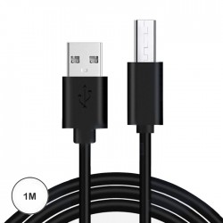 Cabo USB 2.0 A macho - micro-USB B (ficha extra-longa - 11mm) - 1.0m