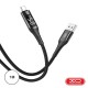 Cabo Usb 2.0 "A" Macho / Usb "C" Macho 2.4A 1mt Preto - XO