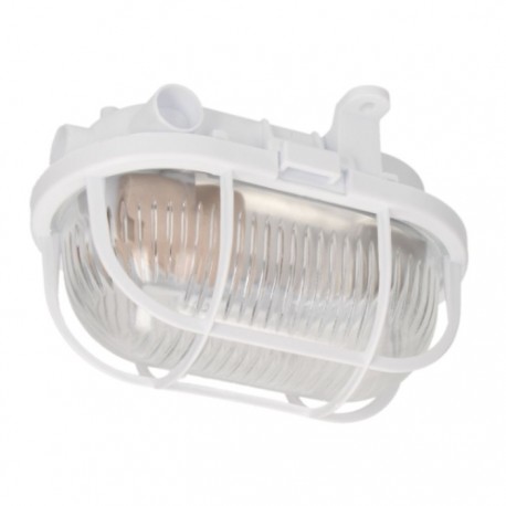 Armadura Olho De Boi LED 60w E27 Ip54 Branco