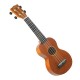 Ukulele Soprano Pack Learn 2 Completo Transparent Brown - Mahalo