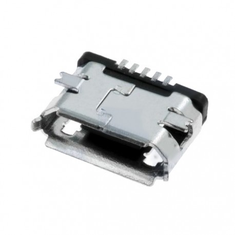 Ficha Usb Femea Micro B 5 Pinos Smt Pcb