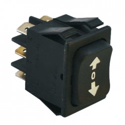 Interruptor Basculante (ON)-OFF-(ON) 16A 125/250VAC 6 Terminais (30x22mm)