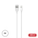 Cabo Usb "A" 2.0 Macho / Lightning Macho 8P 2.1A 2mt Branco - XO