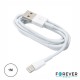 Cabo Usb "A" 2.0 Macho / Lightning Macho 2A 1mt Branco - Forever