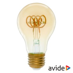 Lampada LED E27 5w Globo Filamento 360lm 2700k - AVIDE