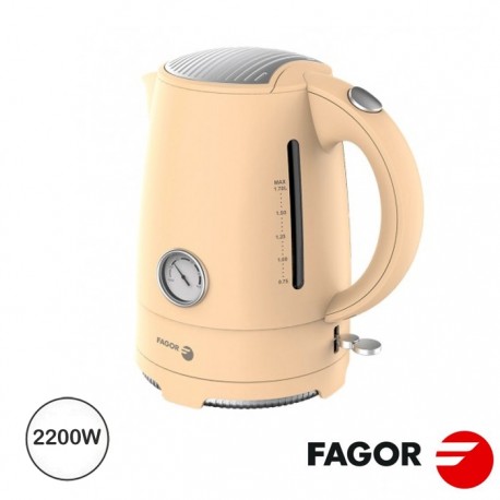 Fervedor de água 2200w 1,7L vintage - Fagor