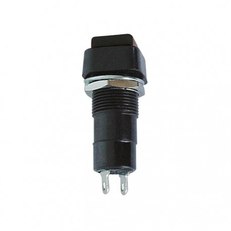 Botão de Pressao (Fechado) 125V, 1A Preta