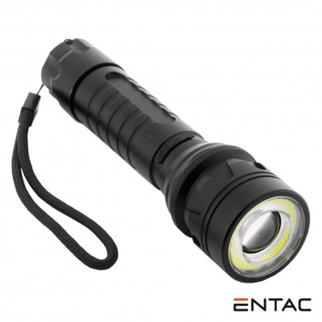 Lanterna LED Cree 8w 700lm C/ Zoom IP65 - ENTAC