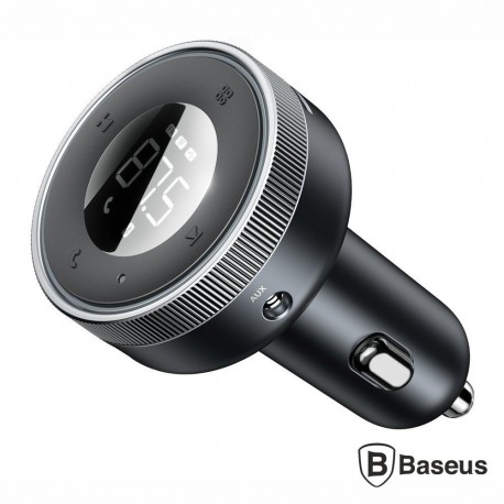Transmissor Fm Bluetooth 2usb/Microsd/Aux F. Isqueiro - Baseus