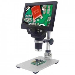 Microscópio Digital C/ LCD 7″ 12mp C/ Ampliação 1200x