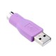 Ficha Adapt. Usb / Mini Din - Ps2 Femea