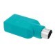 Adaptador USB fêmea / PS/2 macho