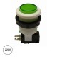 ome Interruptor Pulsador (Spdt) Ligado-Ligado 250v 5A, Verde