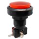 Interruptor Pulsador (Spdt) On-On 12v 1A, Vermelho