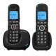 Conjunto 2 Telefones S/ Fios Xl535 Preto - Alcatel