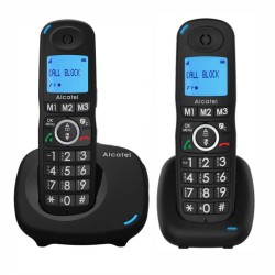 Conjunto 2 Telefones S/ Fios Xl535 Preto - Alcatel