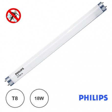 Lâmpada Fluorescente UV Anti-Insectos T8 18W - Philips