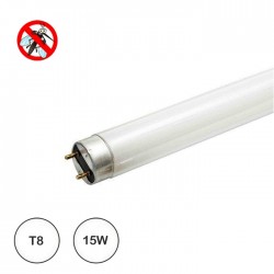 Lâmpada Fluorescente Uv Anti-Insectos T8 15W